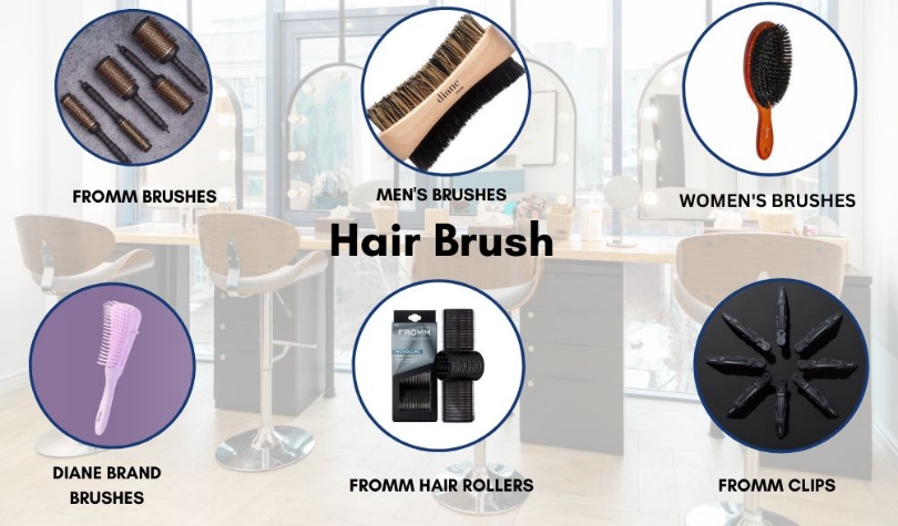 What types of hair brushes should every hairstylist hold?